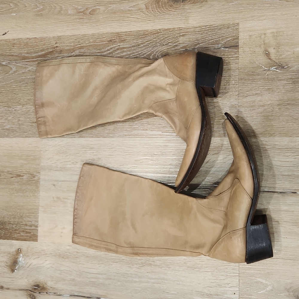 Gianni Barbato Leather Boots 37